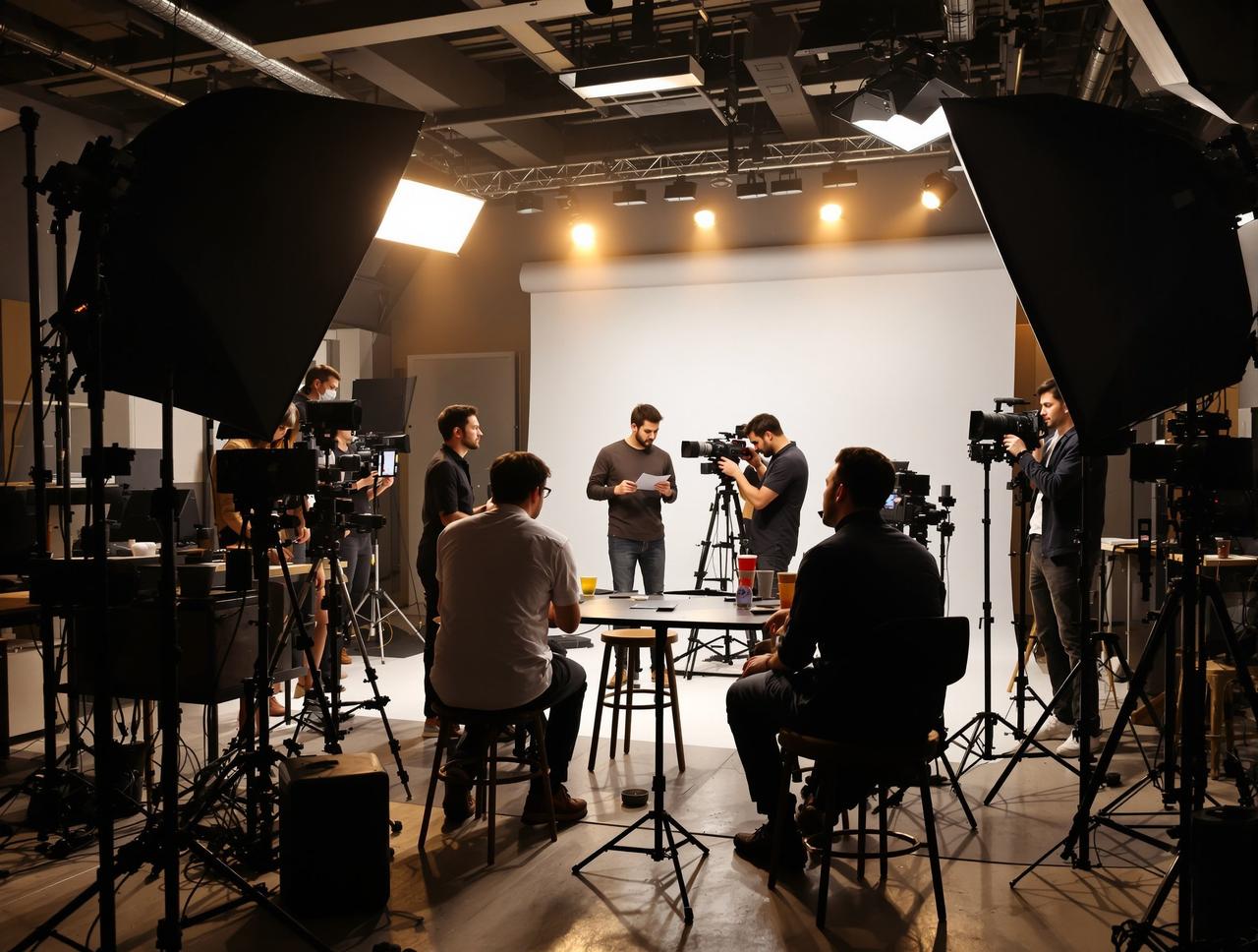 神秘电影制作现场